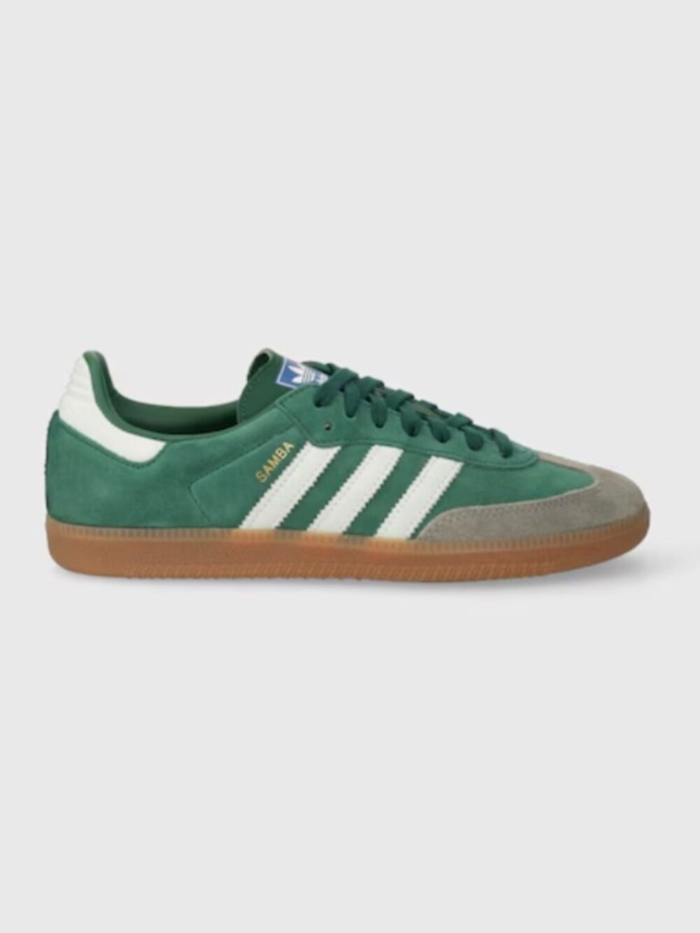 adidas Samba OG 'Collegiate Green Gum' shoes, Mens 8.5